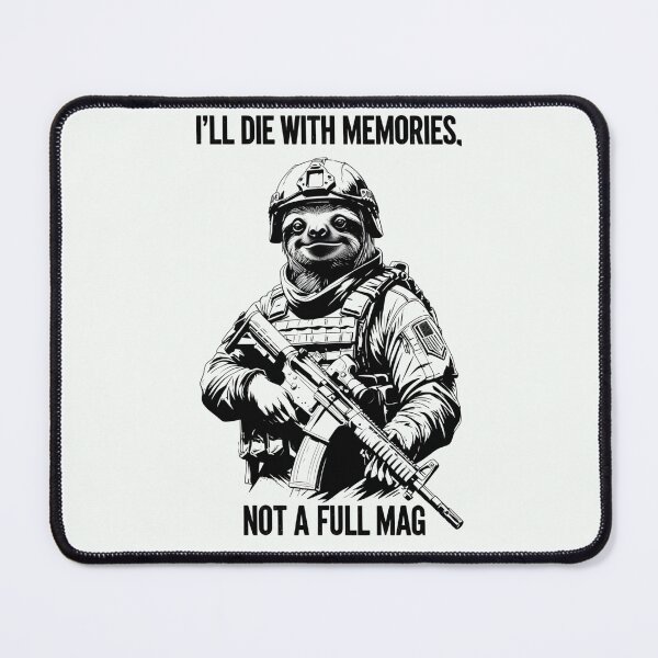 Item preview, I'LL DIE WITH MEMORIES,NOT A FULL MAG designed and sold by Metalborne.