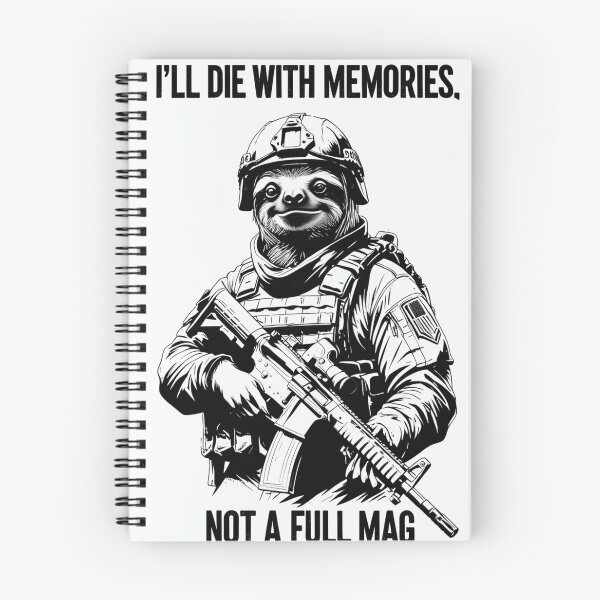 Item preview, I'LL DIE WITH MEMORIES,NOT A FULL MAG designed and sold by Metalborne.