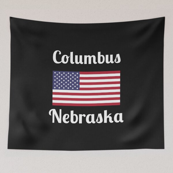 Item preview, Columbus Nebraska - Stylish Prints, designed and sold by Fleetwood1994.