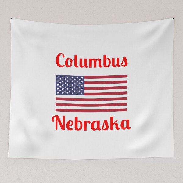 Item preview, Columbus Nebraska - Stylish Prints, designed and sold by Fleetwood1994.