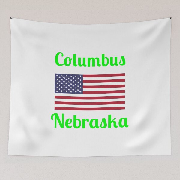 Item preview, Columbus Nebraska - Stylish Prints, designed and sold by Fleetwood1994.