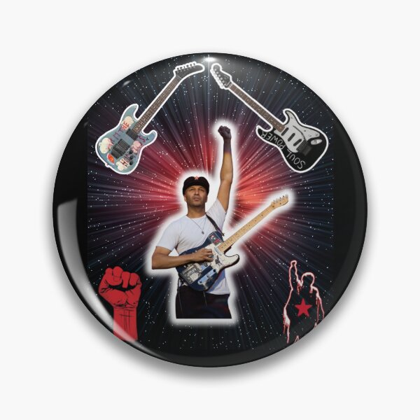 Item preview, RATM Tom Morello designed and sold by WoodburyLake.