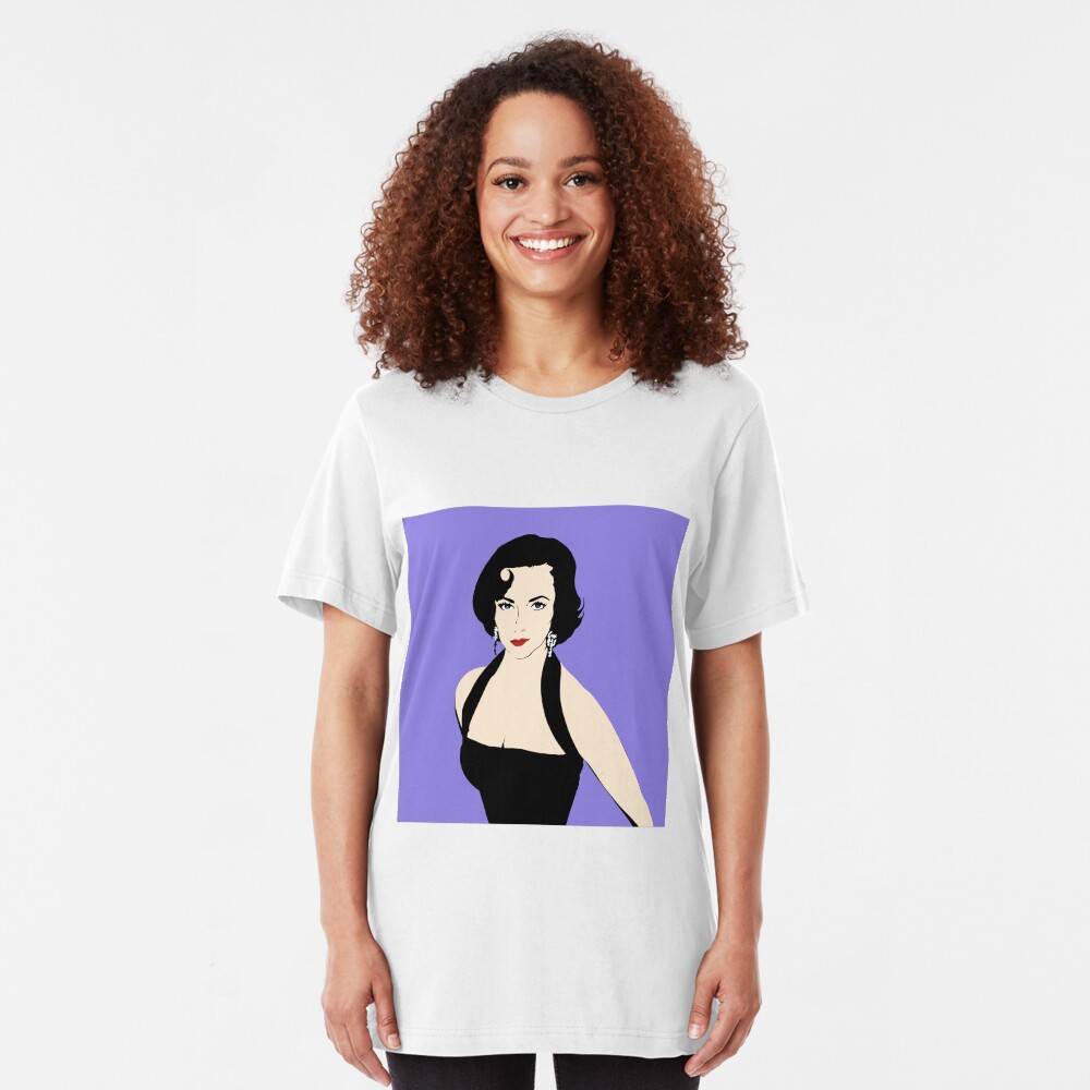 Elizabeth Taylor Slim Fit T-Shirt