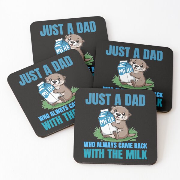 Item preview, Just A Dad Who Always Came Back With The Milk designed and sold by Minimalismat.