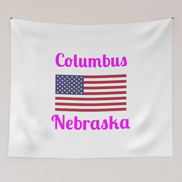 Item preview, Columbus Nebraska - Stylish Prints, designed and sold by Fleetwood1994.