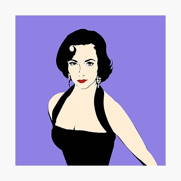 Elizabeth Taylor Photographic Print