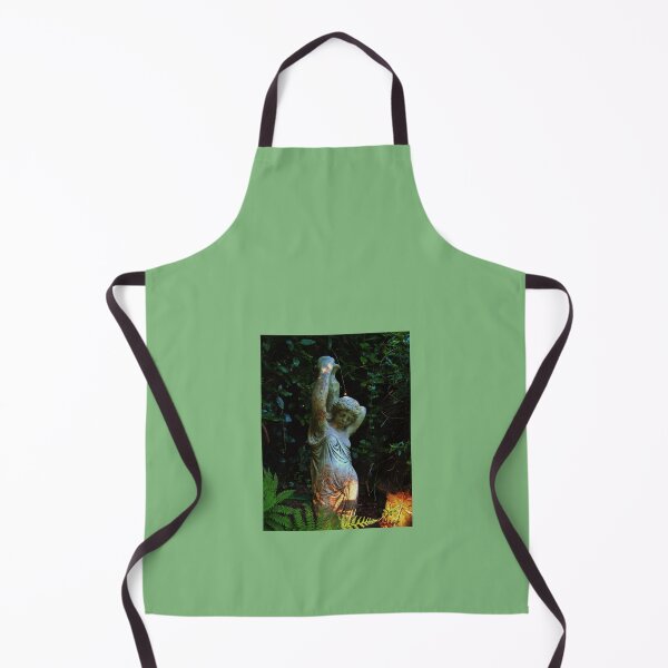 Item preview, LEAFY GOTHIC STATUE COMING TO LIFE AT SUNSET designed and sold by Richard Brookes Photography.