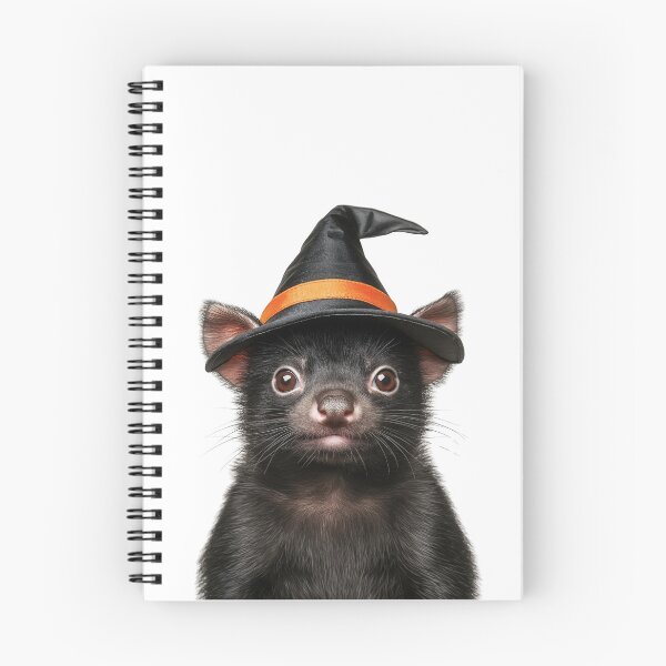 Item preview, Tasmanian Devil Wearing Halloween Witch Hat designed and sold by LazyOwlStore.