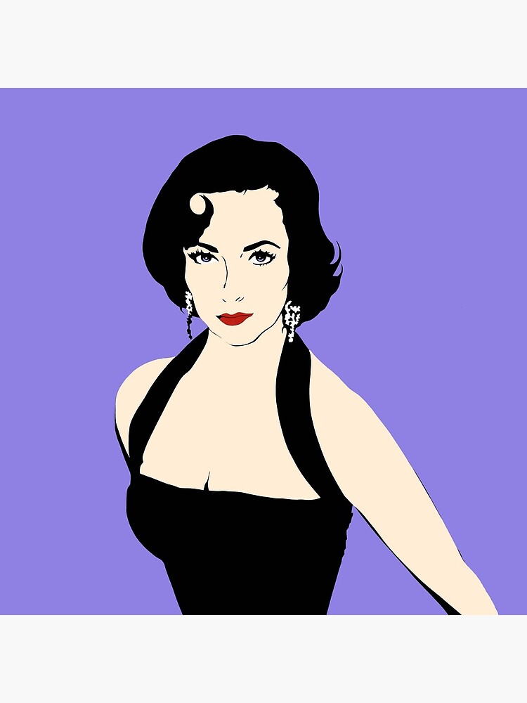 Elizabeth Taylor by richackoon