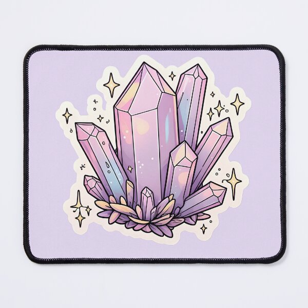 Item preview, Magical Pastel Crystal Cluster designed and sold by Priyanshu-kaii.