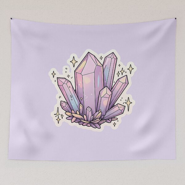 Item preview, Magical Pastel Crystal Cluster designed and sold by Priyanshu-kaii.