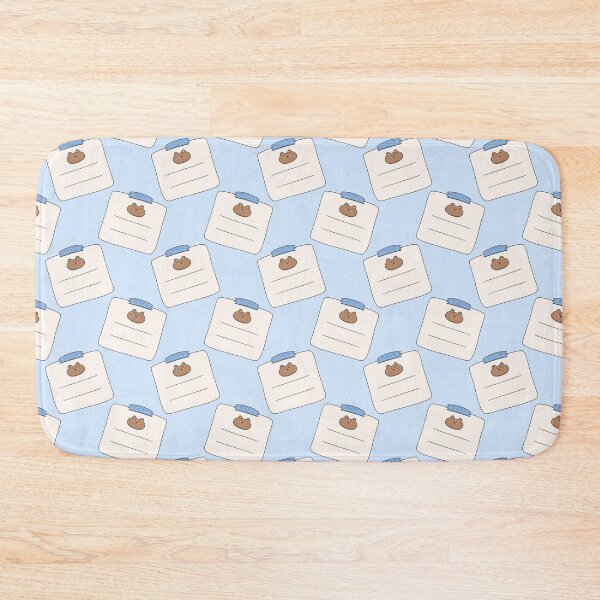Item preview, kawaii note paper seamless pattern designed and sold by YQvibe Studio.
