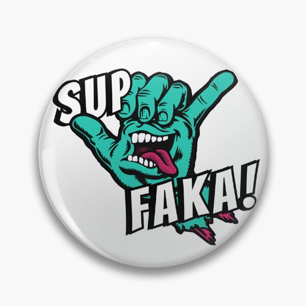 Item preview, Sup Faka, Severed Zombie Shaka designed and sold by royalfixxx.