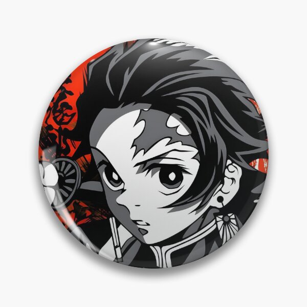 Item preview, Demon Slayer Tanjiro Ink Art Poster designed and sold by Classicstitch12.