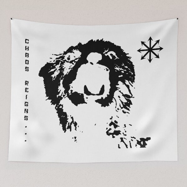 Item preview, Chaos Reigns... - black print designed and sold by R-A Designs.
