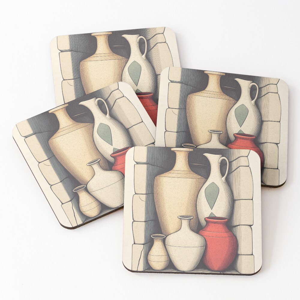 Item preview, Coasters (Set of 4) designed and sold by DreamingShell.
