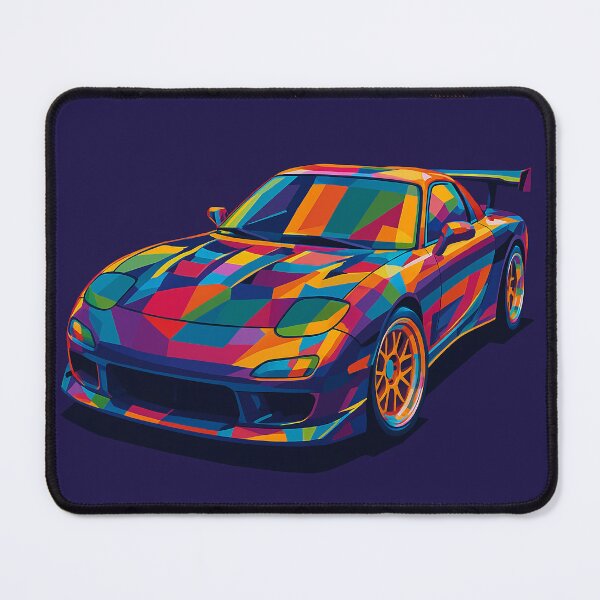 Artikelvorschau, Mazda RX-7 Pop Art entworfen und verkauft von aliigal.