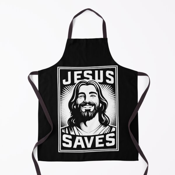 Item preview, Jesus Saves designed and sold by plushism.
