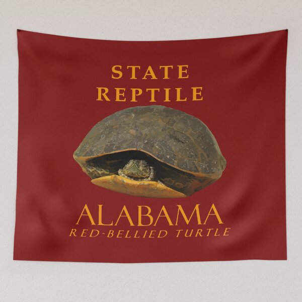 Item preview, Alabama Territory Reptile The Red-Bellied Turtle designed and sold by taiche.