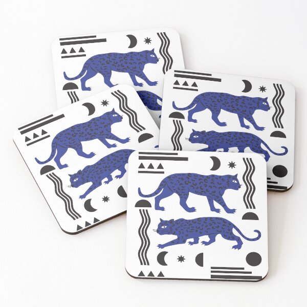 Item preview, blue leopards designed and sold by anneamanda.