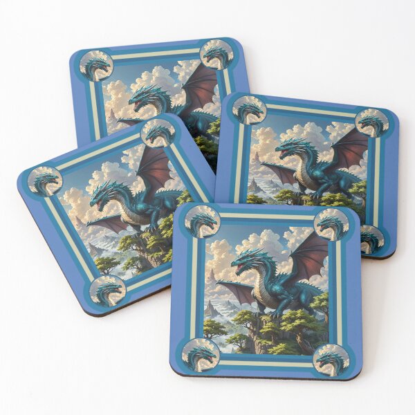 Item preview, Mystical Blue Dragon designed and sold by dontcryimhere.