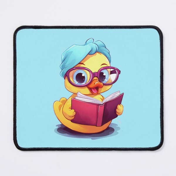 Item preview, Rubber Duck Ducky Loves Reading | Book World | Read A Book | Read More Books | Reading Enthusiast  designed and sold by MJDezigns.