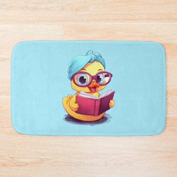 Item preview, Rubber Duck Ducky Loves Reading | Book World | Read A Book | Read More Books | Reading Enthusiast  designed and sold by MJDezigns.