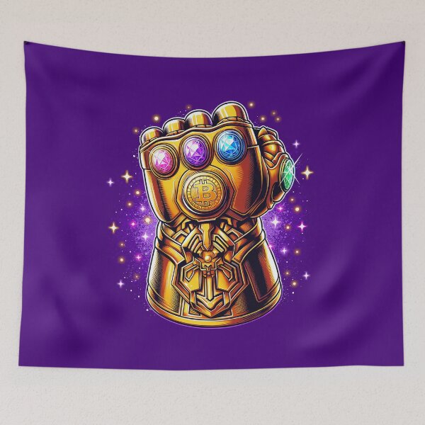 Item preview, Infinite Gains: The Bitcoin Gauntlet designed and sold by teefortyone.