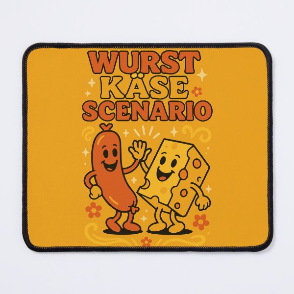 Item preview, Funny German Pun Shirt – Wurst Käse Scenario Tee designed and sold by Cheeky Companions.
