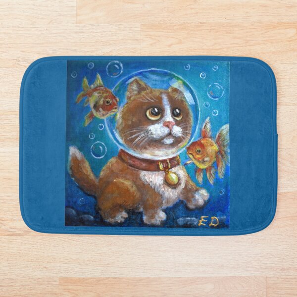 Item preview, Gato y Pez. Signo del horóscopo Gato-Pez. designed and sold by Elena Dunaeva.