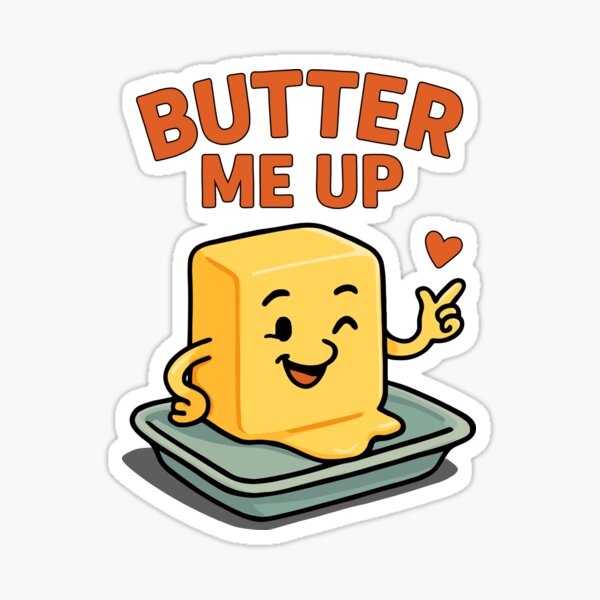 Item preview, BUTTERY ME UP designed and sold by CrumbSociety.