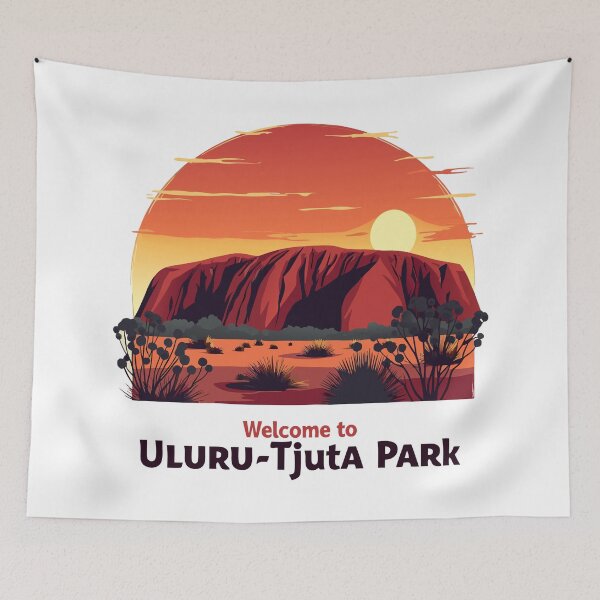 Item preview, Welcome to Uluru-Kata Tjuta National Australian Park designed and sold by Blok45.
