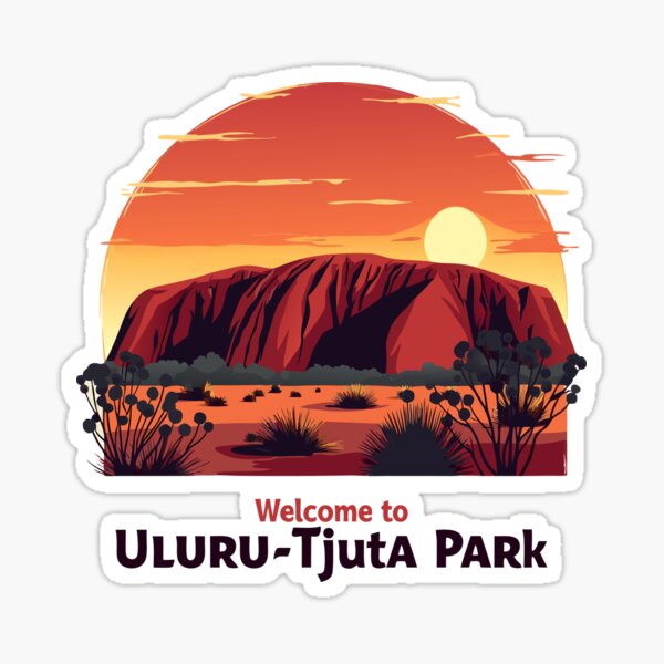 Item preview, Welcome to Uluru-Kata Tjuta National Australian Park designed and sold by Blok45.