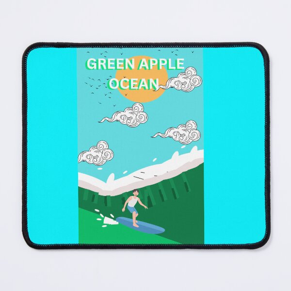 Item preview, GREEN APPLE OCEAN designed and sold by GrindWardrobe.