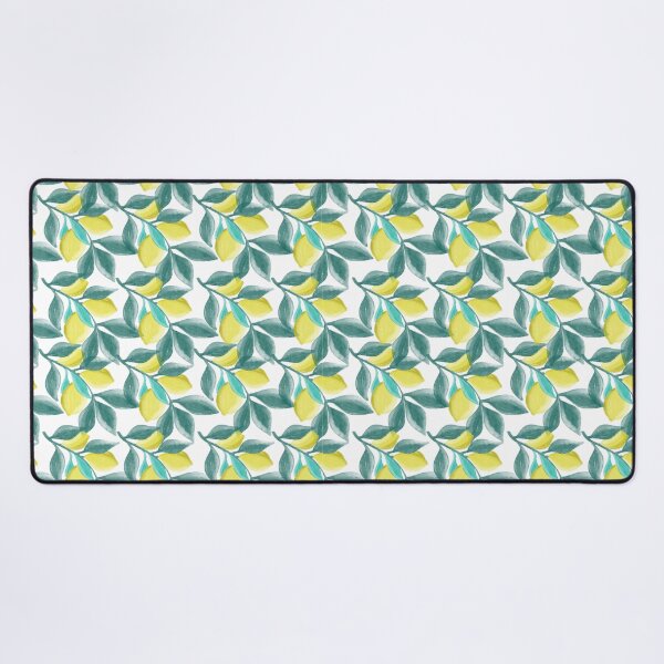 Item preview, Hand-Painted water coloured Lemon Garden Pattern Design designed and sold by DColourMuse.