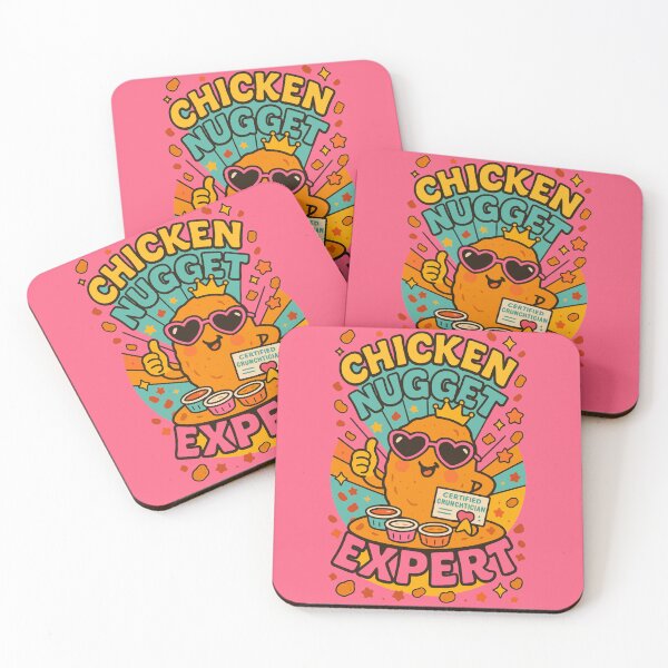 Item preview, Chicken Nugget Expert Funny Foodie Shirt designed and sold by Cheeky Companions.