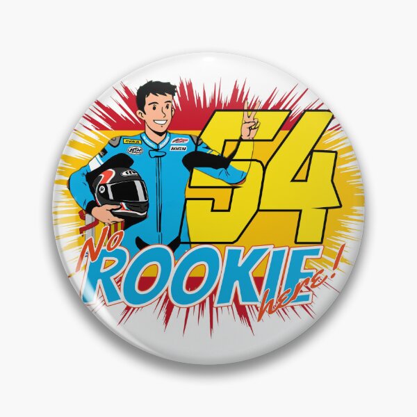 Item preview, Aldeguere No Rookie Here! #54 Motorcycle racing fan motifs designed and sold by arma-design.