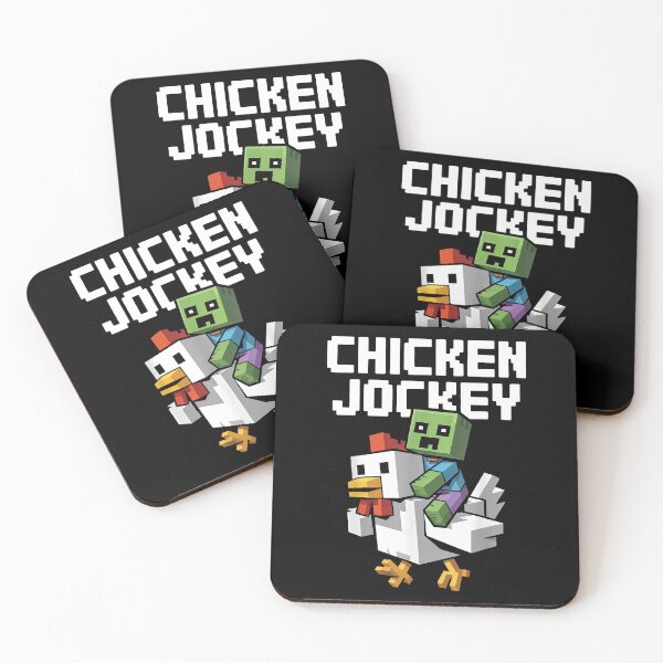 Item preview, Chicken Jockey, Funny Zombie Riding Chicken designed and sold by catnolioo.