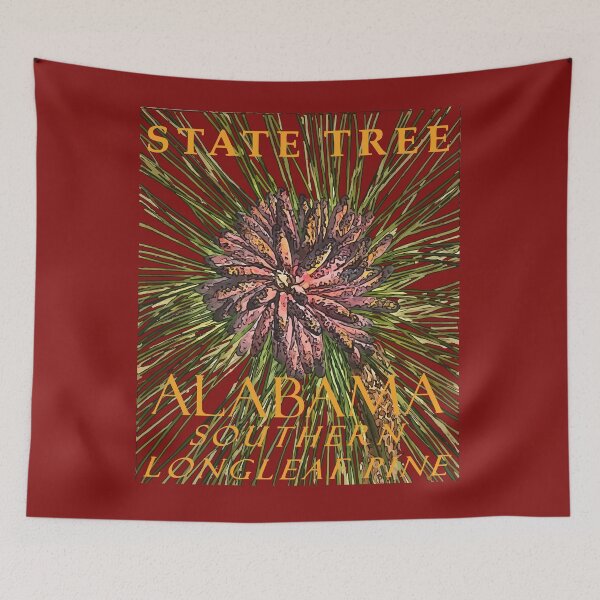 Item preview, Alabama Territory Tree The Longleaf Pine designed and sold by taiche.
