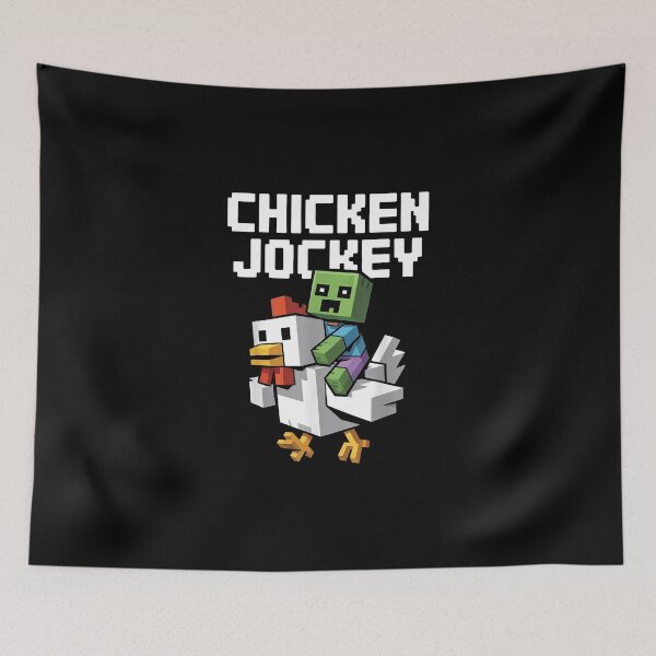 Item preview, Chicken Jockey, Funny Zombie Riding Chicken designed and sold by catnolioo.