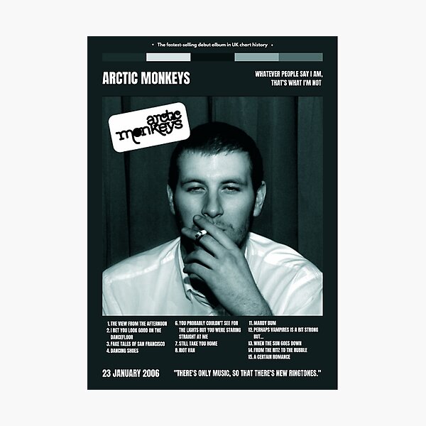 Item preview, Arctic Monkeys - "Whatever People Say I Am, That's What I'm Not" designed and sold by NeedPosters?.