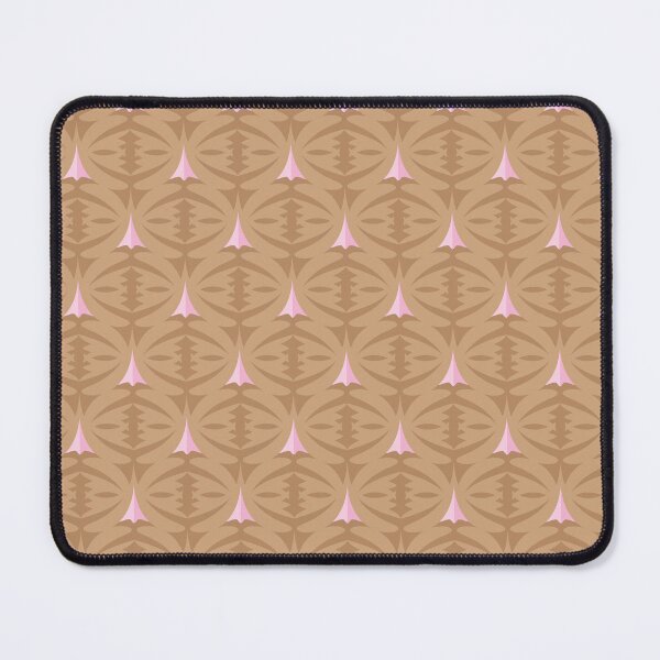 Item preview, Forest Guardians Pattern - Caramel Brown & Pink designed and sold by Daniel Bevis Design.