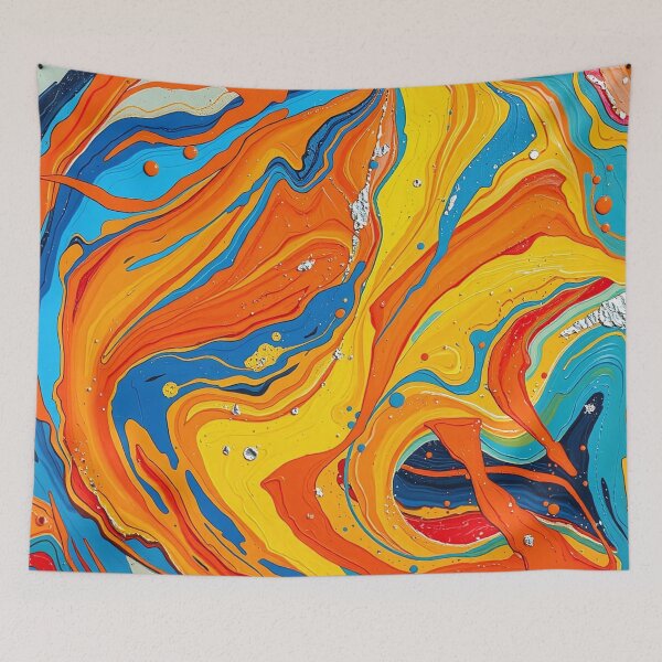 Item preview, Abstract sunset at the lake designed and sold by LilithsDesires.