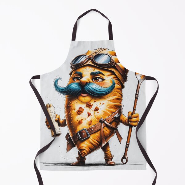Item preview, Samosa Explorer – Cute Adventurer Food Character – Funny Indian Snack – Sketchy Cartoon with White Background designed and sold by Blueangelgal.