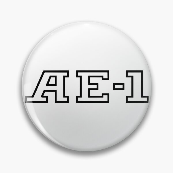 Artikelvorschau, Canon AE-1 Logo [schwarz] entworfen und verkauft von MS80 design.