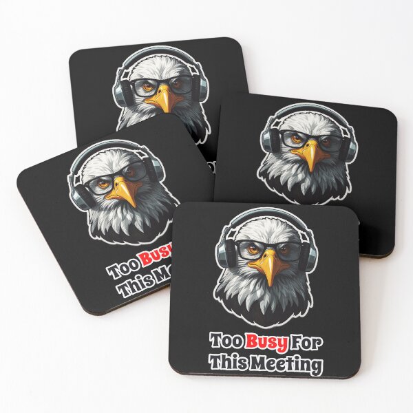 Item preview, Funny Corporate Animals - Eagle Upset by Useless Agile Meetings designed and sold by Ridiculam Toga.