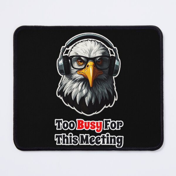 Item preview, Funny Corporate Animals - Eagle Upset by Useless Agile Meetings designed and sold by Ridiculam Toga.