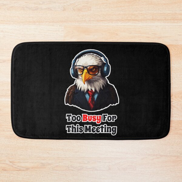 Item preview, Funny Corporate Eagle - I Hate Useless Agile Meetings designed and sold by Ridiculam Toga.