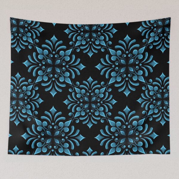 Item preview, Ornamental Mandala pattern black designed and sold by Aakanksha97.