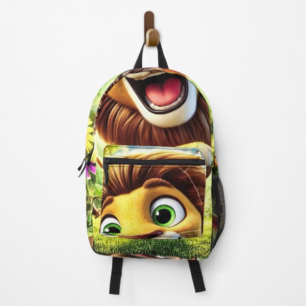 Item preview, Brave Jungle Lion Leads the Adventure – Colorful 3D Cartoon Animal Friends designed and sold by Fresh-Threads-X.